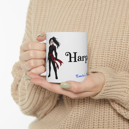 'Harper'  -Ceramic Coffee Cup (11oz, 15oz)