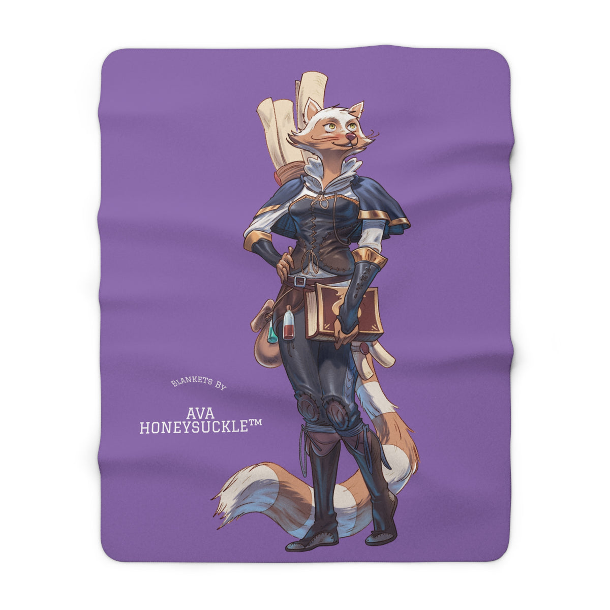 Ava Honeysuckle™ Sherpa Fleece Blanket – Official Ava Honeysuckle™ Collection