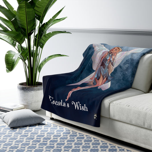 ESCALA WINTER™ Collection – Escala’s Wish Sherpa Fleece Blanket