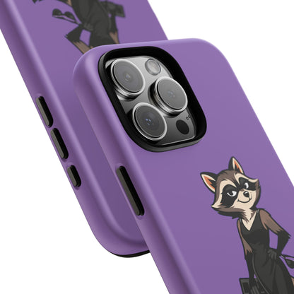 "Ava Honeysuckle" - Phone Case – Purple Cute Character Protective Cover