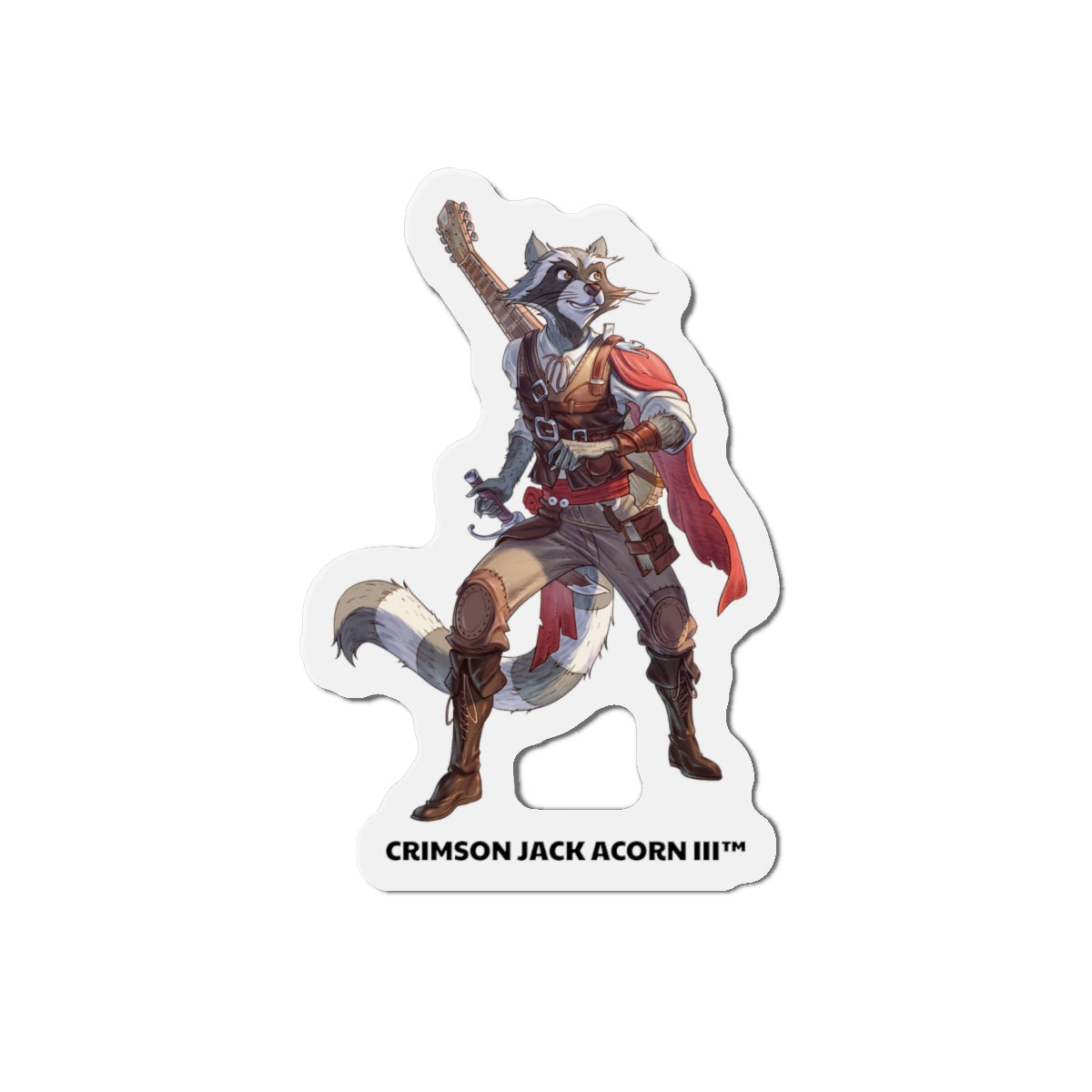 CRIMSON JACK ACORN III™ Collection – Die-Cut Magnet