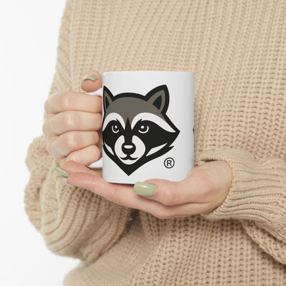 Trash Panda Publishing Ceramic Mug — Black 11oz & 15oz Coffee Cup