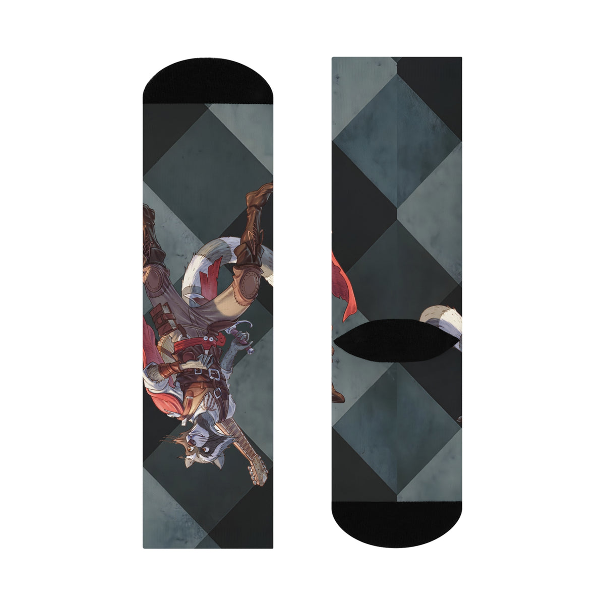 Crimson Jack Acorn III™ Fantasy Crew Socks – Tales of Valla Collection