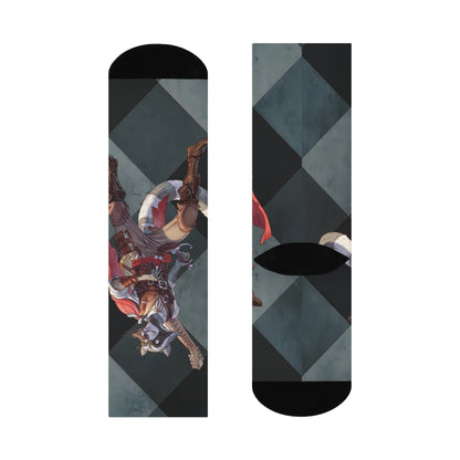 Crimson Jack Acorn III™ Fantasy Crew Socks – Tales of Valla Collection