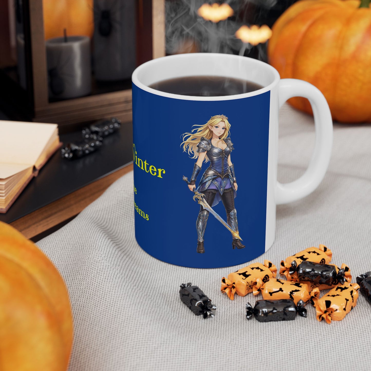 "Escala Winter(TM)" as an Elf   'From the Court of Dreams'  - Ceramic Mug — 11oz & 15oz