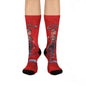 Harper Darrow Red Fantasy Crew Socks – Tales of Valla Collection