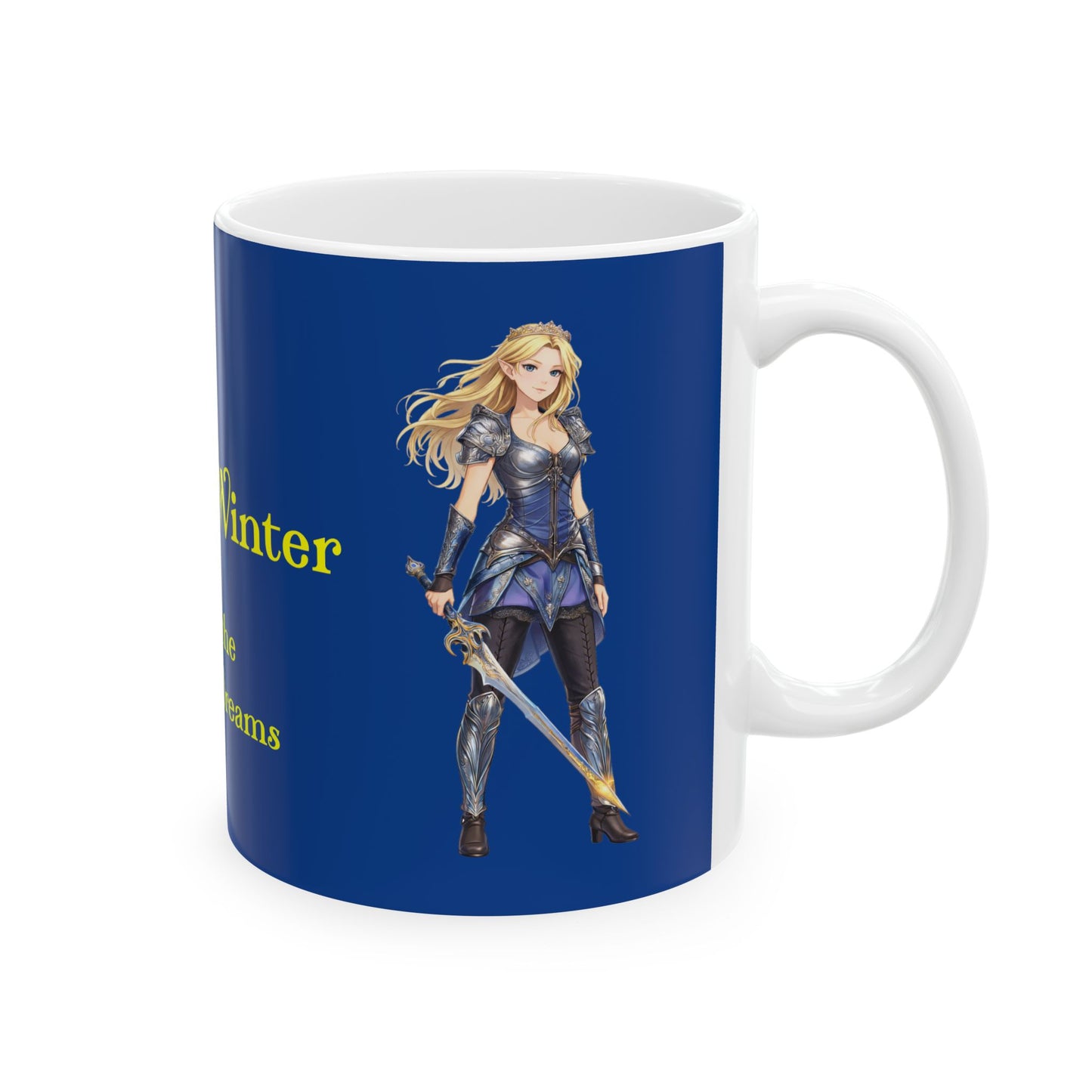 "Escala Winter(TM)" as an Elf   'From the Court of Dreams'  - Ceramic Mug — 11oz & 15oz