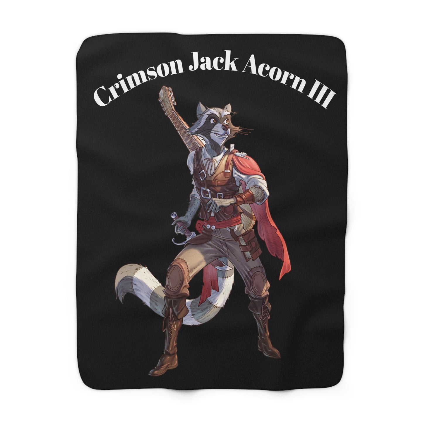 "Crimson Jack Acorn III(TM)" - Sherpa Blanket