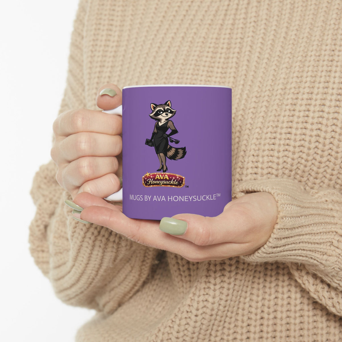 AVA HONEYSUCKLE™ Collection – Ceramic Mug (11 oz, 15 oz)