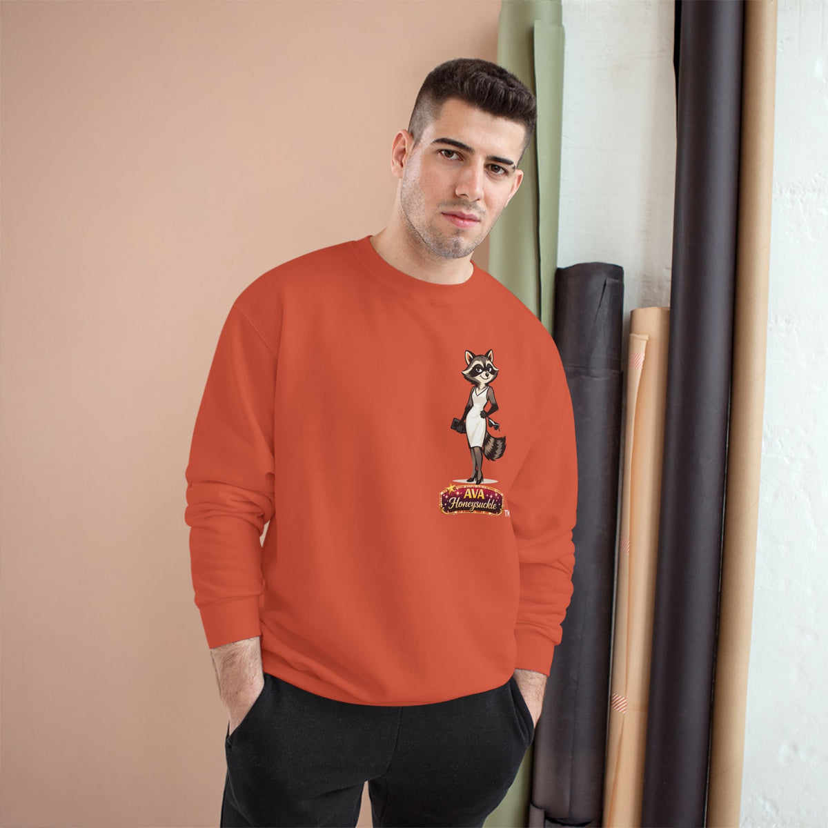AVA HONEYSUCKLE™ Collection – Champion Crewneck Sweatshirt