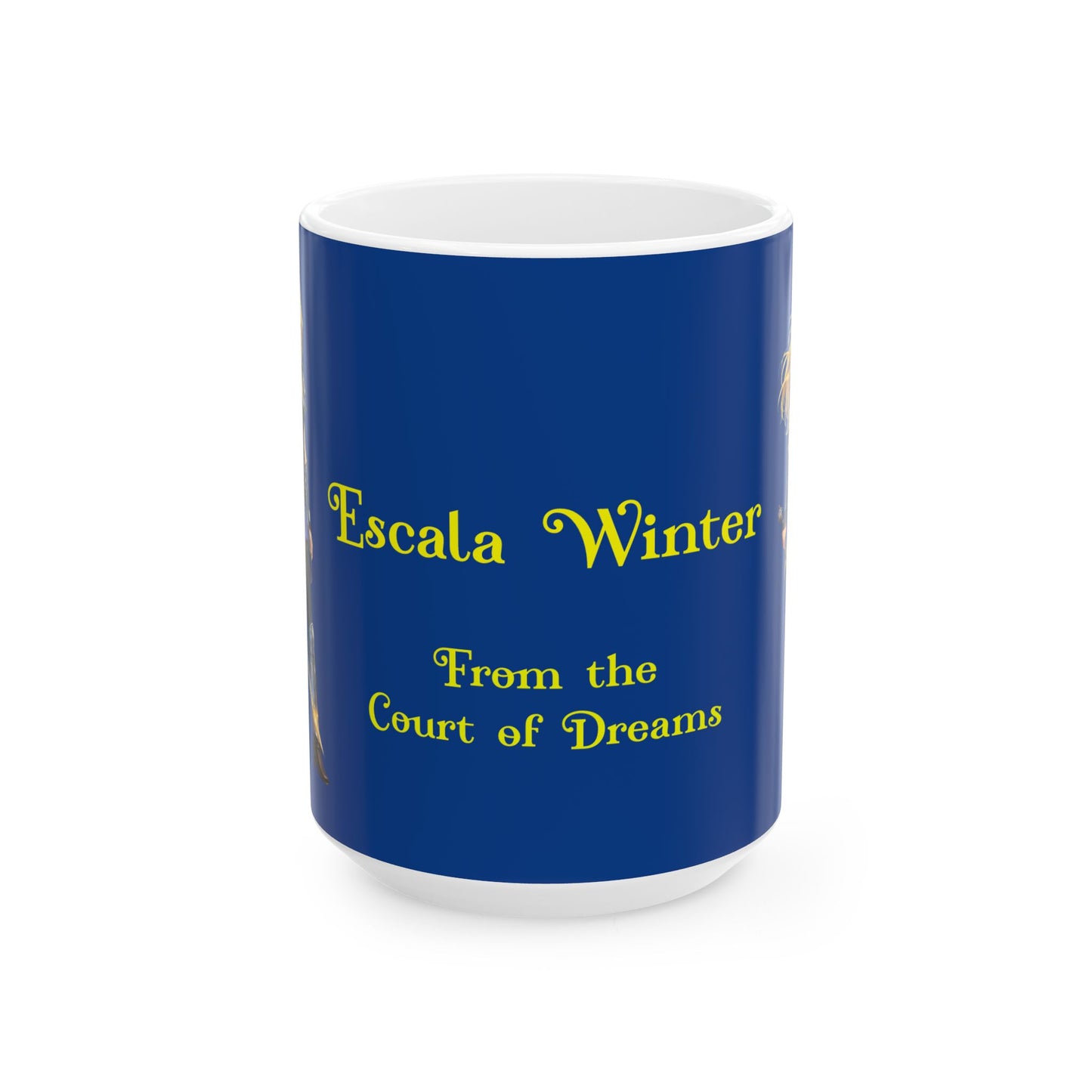 "Escala Winter(TM)" as an Elf   'From the Court of Dreams'  - Ceramic Mug — 11oz & 15oz