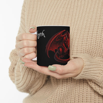 Myrrh - Red Dragon Ceramic Mug — Coffee Cup (11oz/15oz)