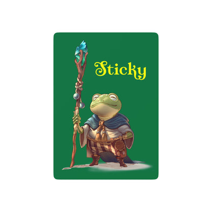 "Sticky" - Poker Playing Cards