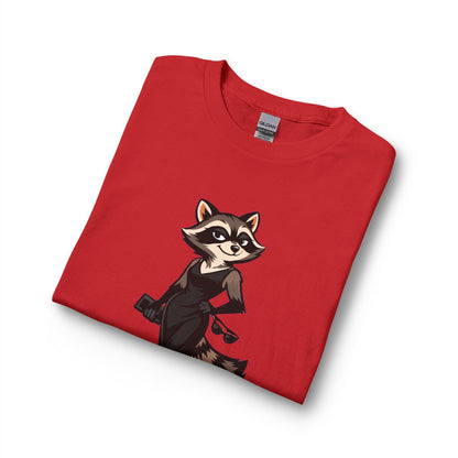 Ava Honeysuckle Raccoon Graphic Long Sleeve Tee