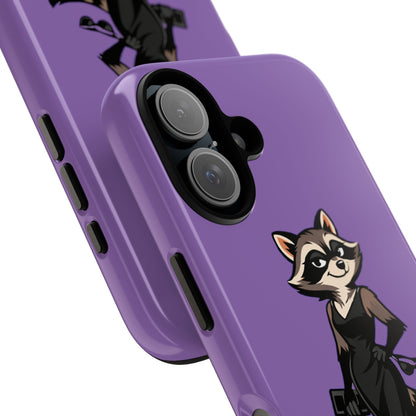 "Ava Honeysuckle" - Phone Case – Purple Cute Character Protective Cover