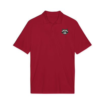 Raccoon Logo Polo Shirt — Classic Embroidered Casual Workwear