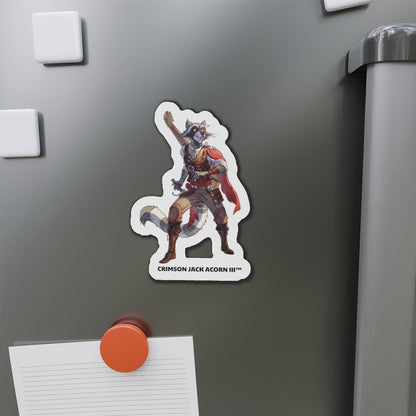 CRIMSON JACK ACORN III™ Collection – Die-Cut Magnet