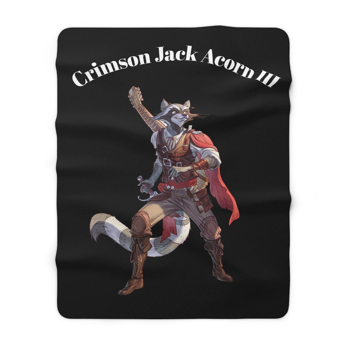 "Crimson Jack Acorn III(TM)" - Sherpa Blanket