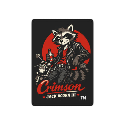"Crimson Jack Acorn III(TM)" - Poker Playing Cards