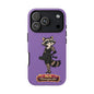 "Ava Honeysuckle" - Phone Case – Purple Cute Character Protective Cover