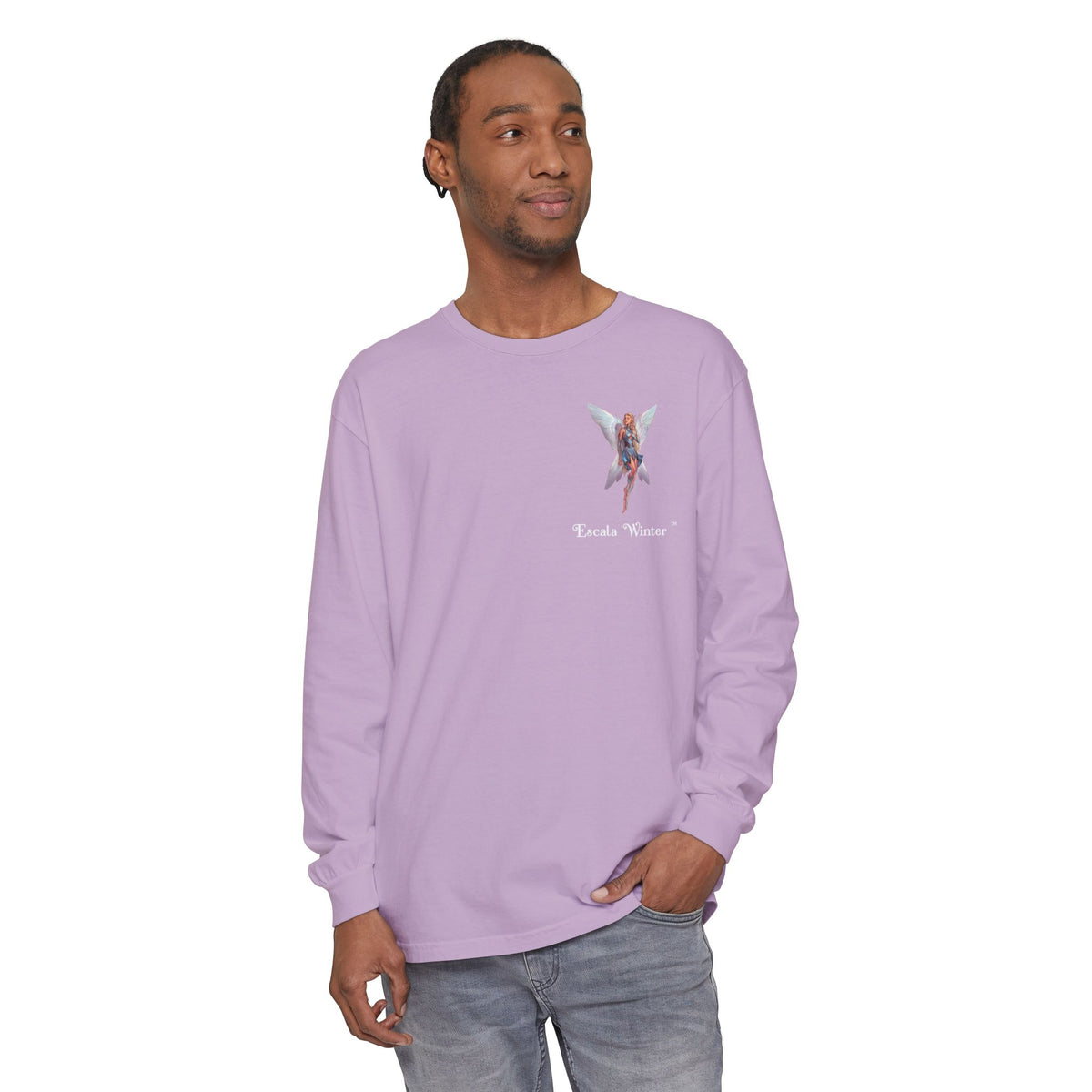 ESCALA WINTER™ Collection – Garment-Dyed Long Sleeve T-Shirt