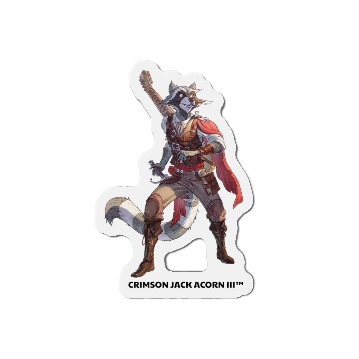 CRIMSON JACK ACORN III™ Collection – Die-Cut Magnet