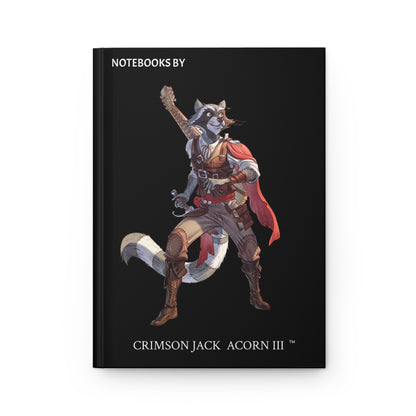 CRIMSON JACK ACORN III™ Collection – Hardcover Lined Notebook