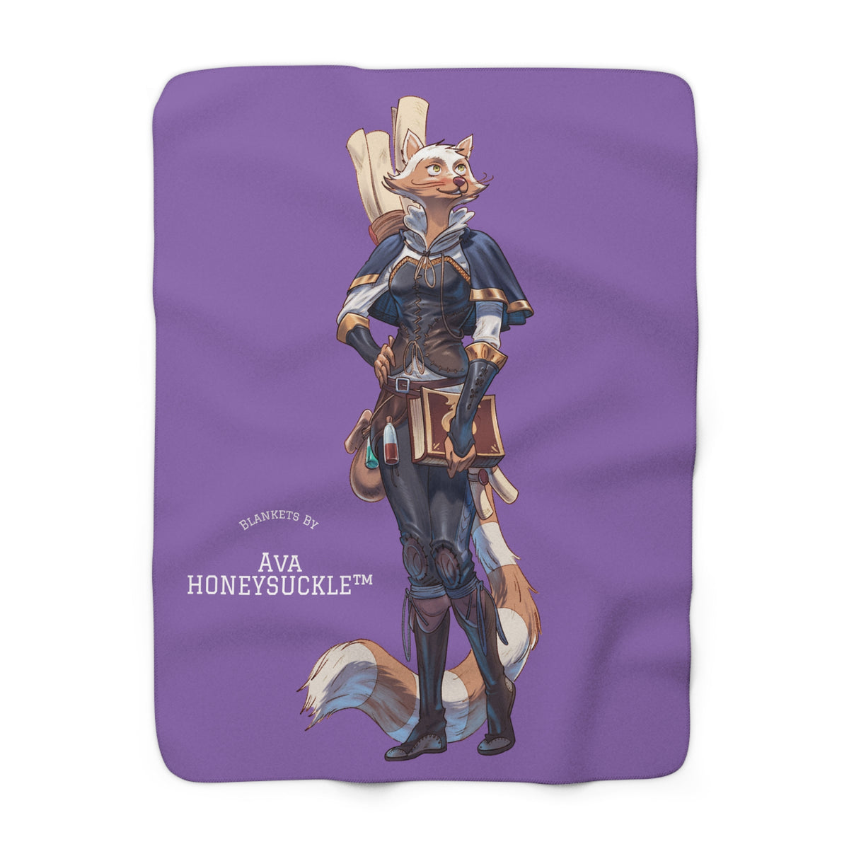 Ava Honeysuckle™ Sherpa Fleece Blanket – Official Ava Honeysuckle™ Collection