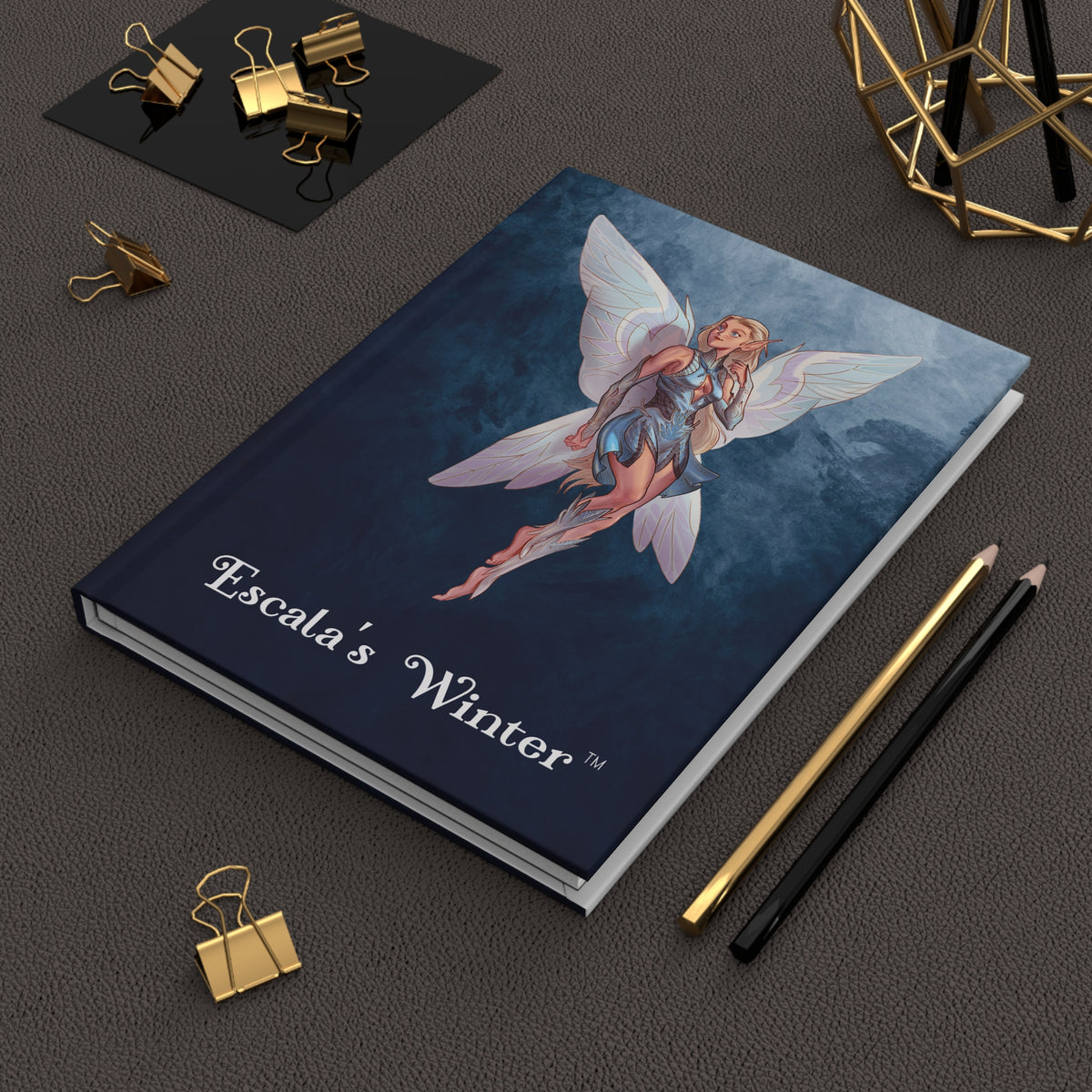 ESCALA WINTER™ Collection – Hardcover Lined Notebook