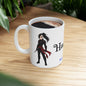 'Harper'  -Ceramic Coffee Cup (11oz, 15oz)