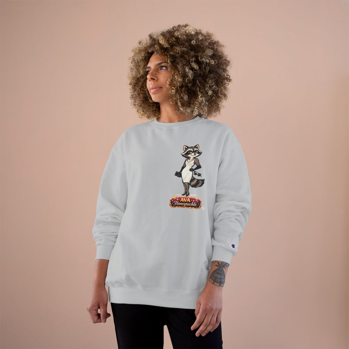 AVA HONEYSUCKLE™ Collection – Champion Crewneck Sweatshirt
