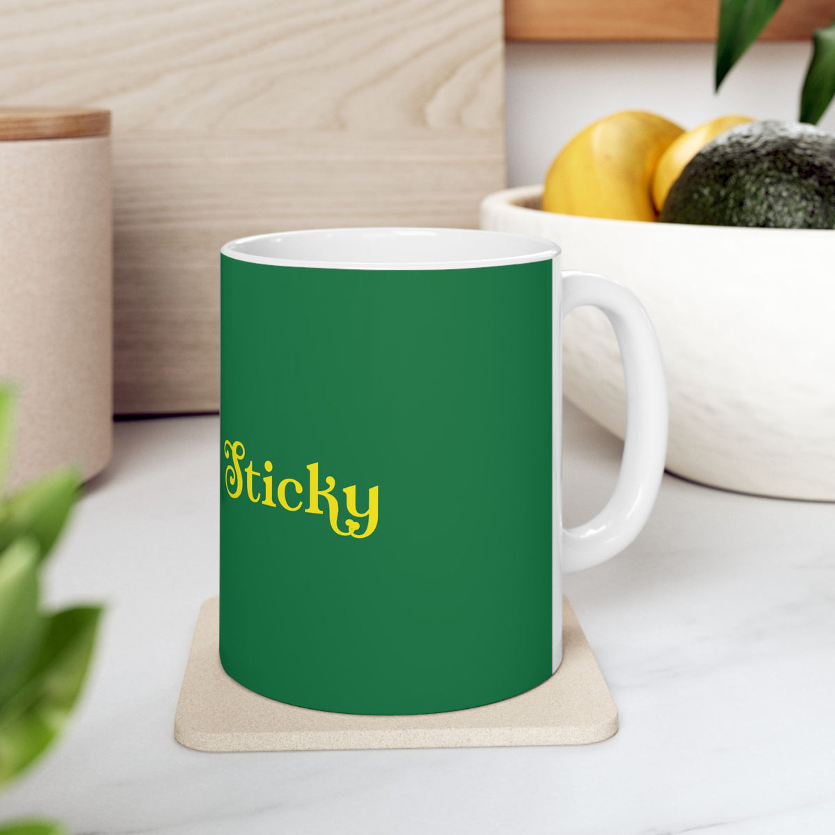 Sticky - Ceramic Coffee Mug (11oz & 15oz)
