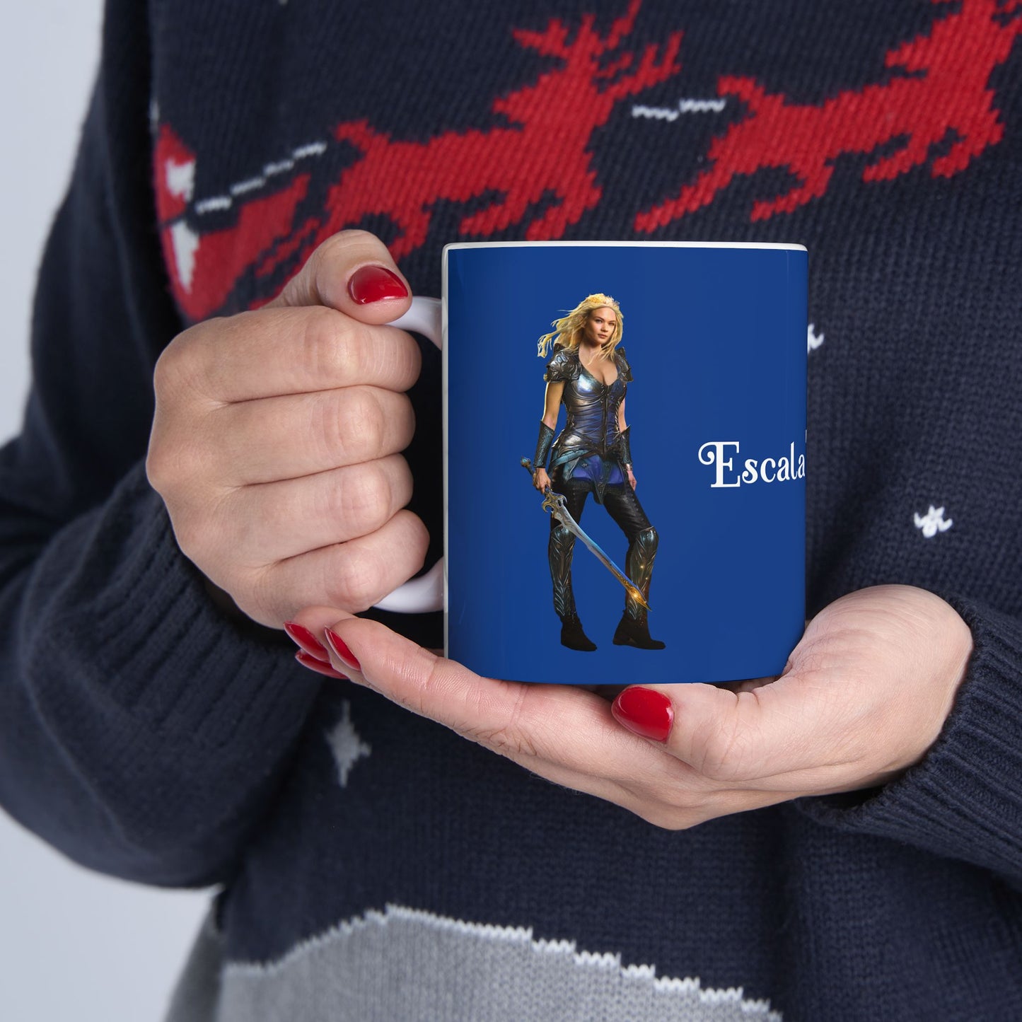 "Escala's Wish(TM)" - Bookcover version —  11oz & 15oz Coffee Cup