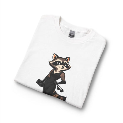 Ava Honeysuckle Raccoon Graphic Long Sleeve Tee