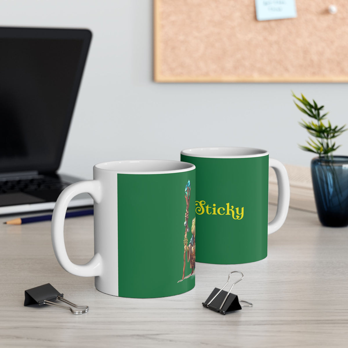 Sticky - Ceramic Coffee Mug (11oz & 15oz)