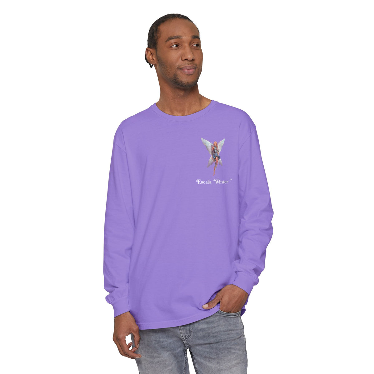 ESCALA WINTER™ Collection – Garment-Dyed Long Sleeve T-Shirt