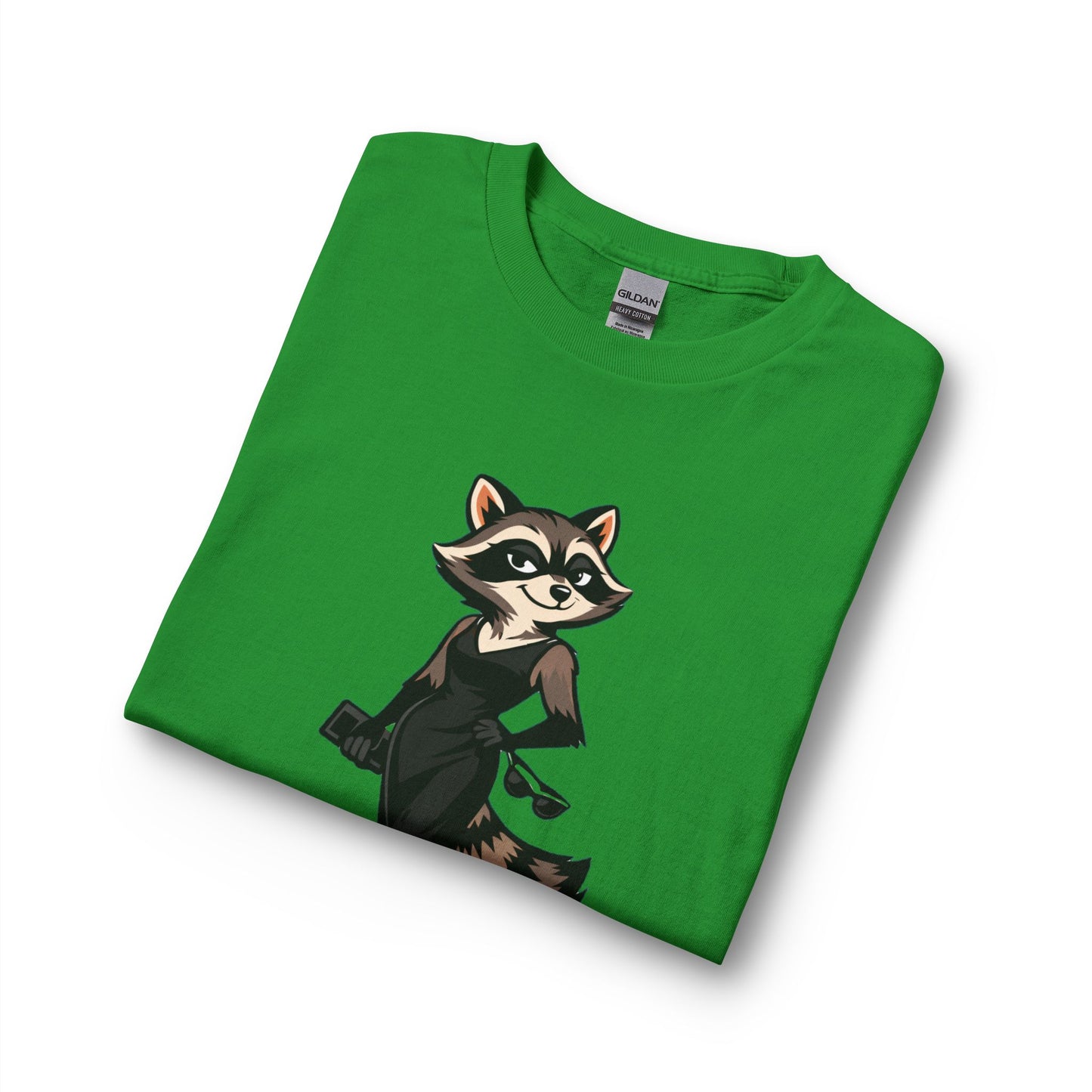 Ava Honeysuckle Raccoon Graphic Long Sleeve Tee