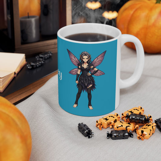 "Audrey" — Ceramic Coffee Cup (11oz & 15oz)