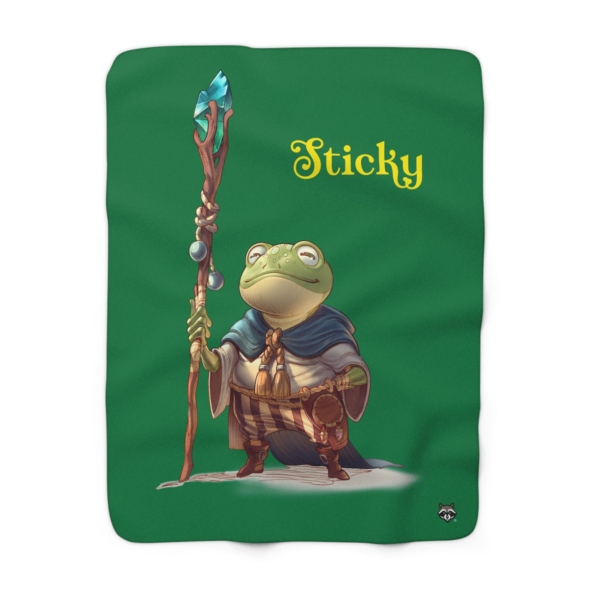 "Sticky" - Sherpa Fleece Blanket