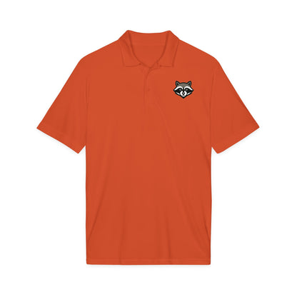 Raccoon Logo Polo Shirt — Classic Embroidered Casual Workwear