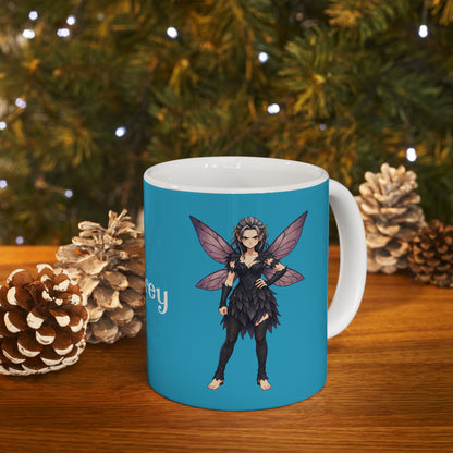 "Audrey" — Ceramic Coffee Cup (11oz & 15oz)