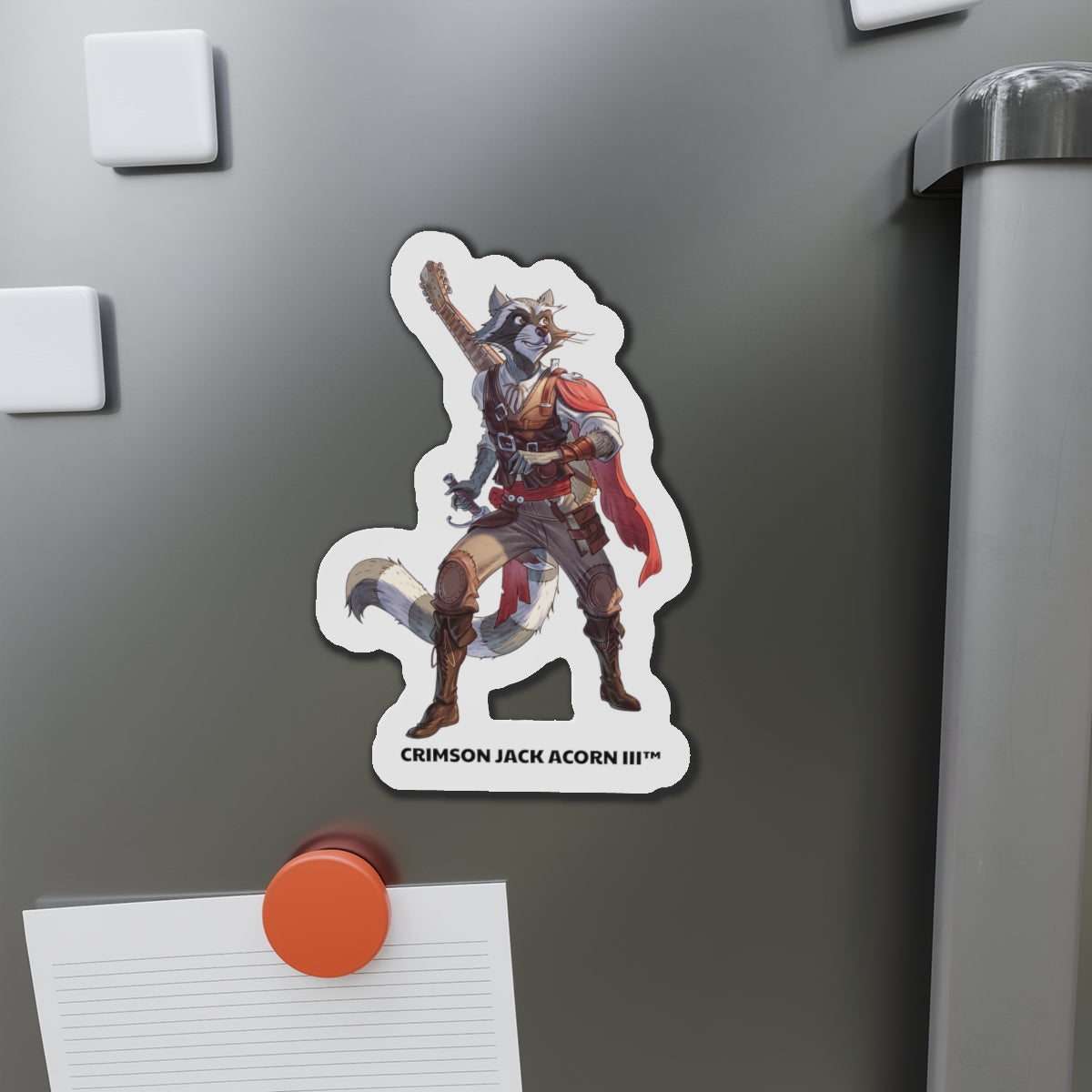 CRIMSON JACK ACORN III™ Collection – Die-Cut Magnet