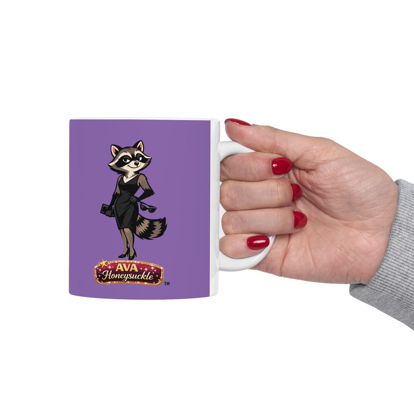 "Ava Honeysuckle" Ceramic Mug (11oz, 15oz)