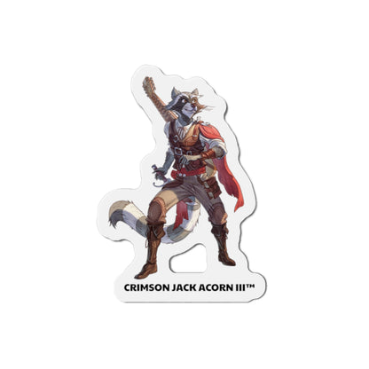 CRIMSON JACK ACORN III™ Collection – Die-Cut Magnet
