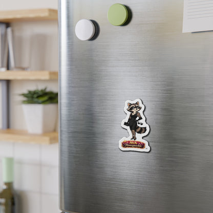 AVA HONEYSUCKLE™ Collection – Raccoon Die-Cut Refrigerator Magnet