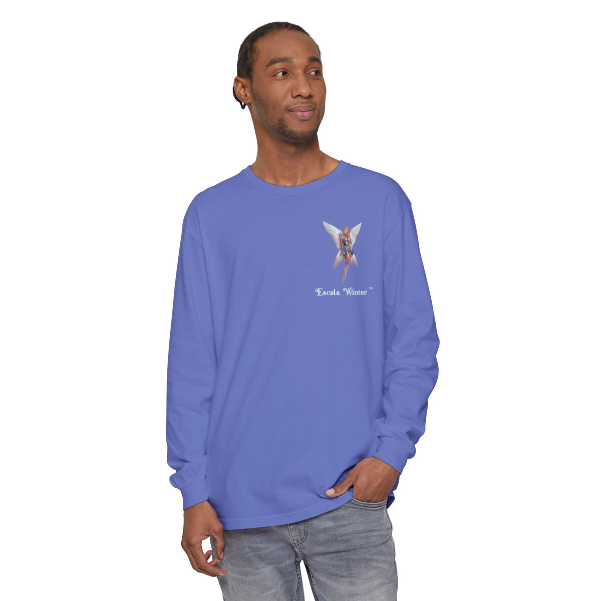 ESCALA WINTER™ Collection – Garment-Dyed Long Sleeve T-Shirt