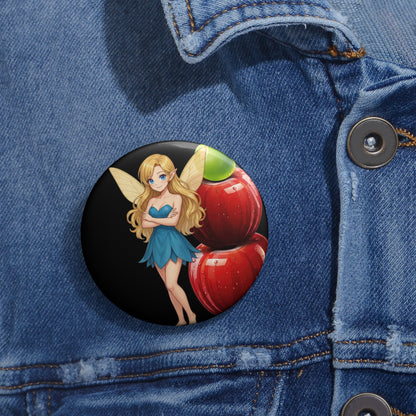 Escala Winter- Two Apples and a Green Grape Tall Pin