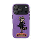 "Ava Honeysuckle" - Phone Case – Purple Cute Character Protective Cover