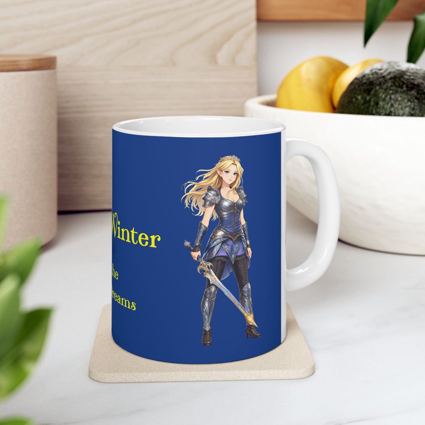 "Escala Winter(TM)" as an Elf   'From the Court of Dreams'  - Ceramic Mug — 11oz & 15oz