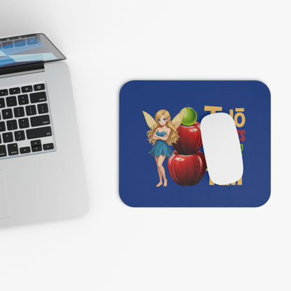 "Two Apples and a Green Grape" - Mouse Pad